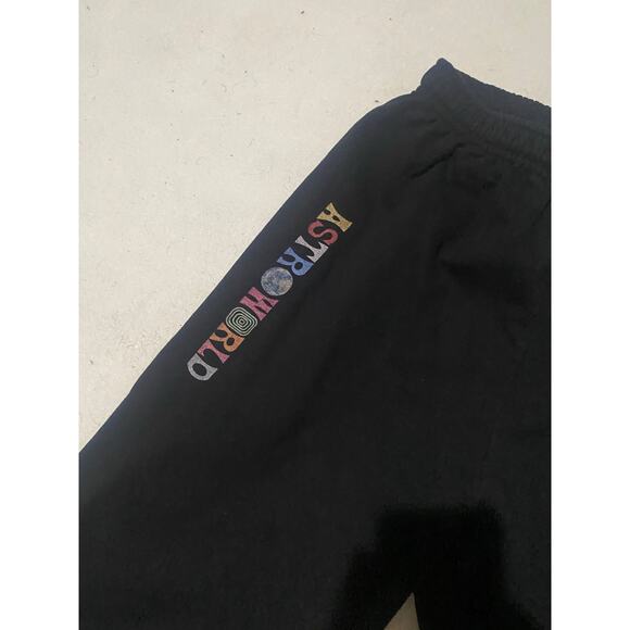 Travis Scott x Champion Fleece Astroworld Sweatpants Joggers Size Medium - Picture 4 of 8